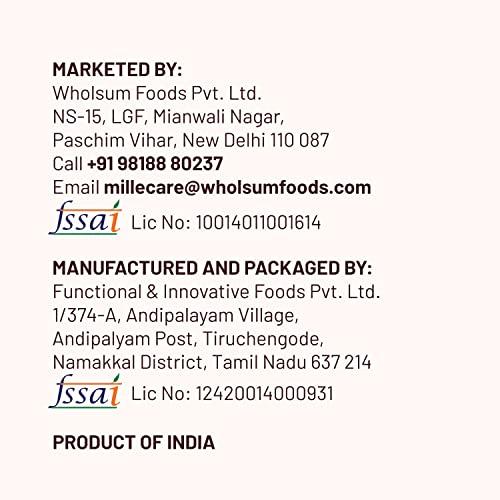 Millé: A Supergrain Co. Mille No Sugar Classic Millet Pancake | NO MAIDA | Gluten Free | High Plant Protein | Low Carbs | Low GI Millet Grain | 250 grams