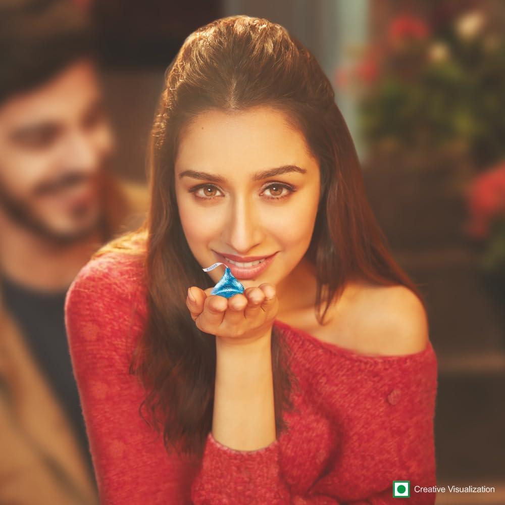 Hershey's Kisses Hershey\'s Kisses Cookies N Creme Pouch, 10 X 100 g