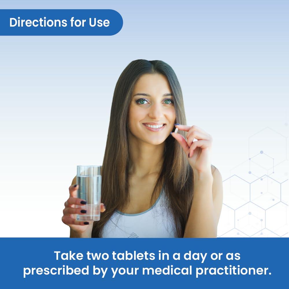 TATA 1MG TATA 1mg Calcium & Vitamin D3 supplement with Zinc, Magnesium & Alfalfa | High absorption Calcium Citrate Maleate form | 500mg Calcium & 400iu Vitamin D3 | For strong bones & joints | 60 tablets