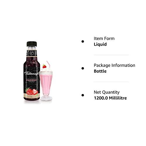 Tastecraft Tastecraft Premium Real Fruit Crush-1200ml (Strawberry)