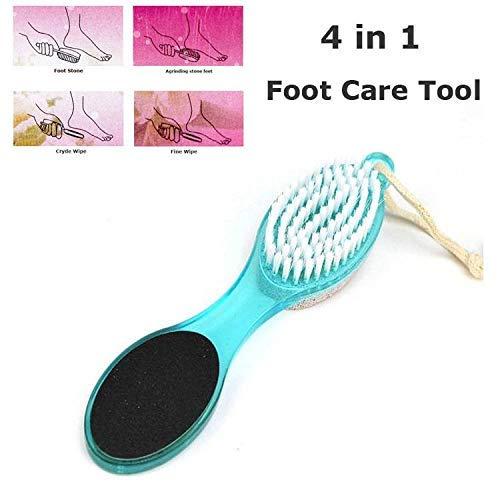 LGS LGS Foot Scrubber For Dead Skin Double Sided Foot Scrub For Salon And Parlour Accessories For Men And Women (Pack Of 5)