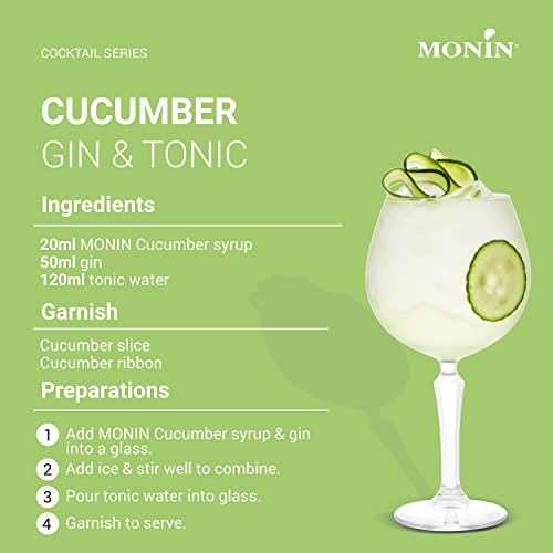 Monin Monin Cucumber Syrup, 23.66 fl oz / 700 ml