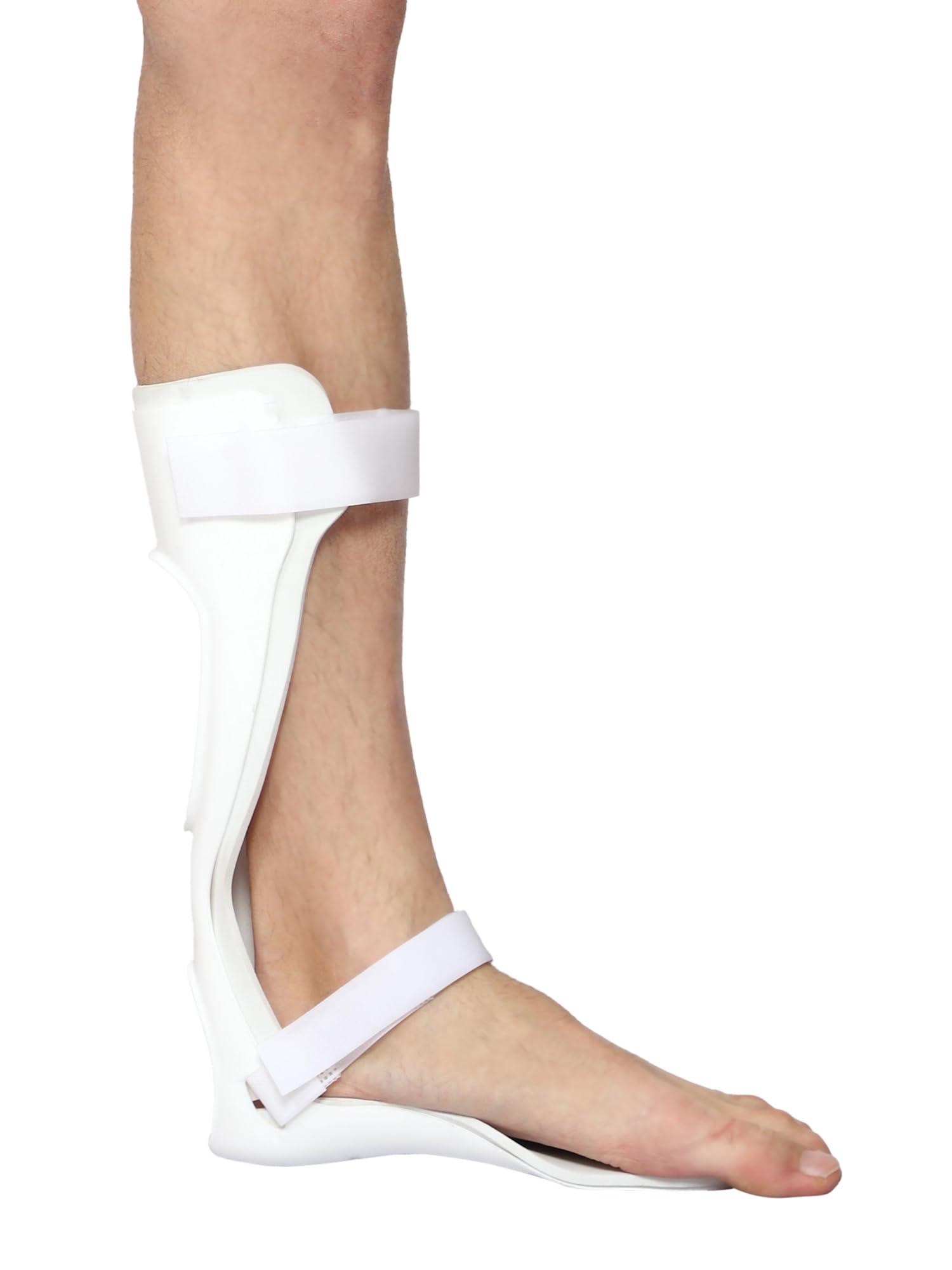 SpiffySky SpiffySky AFO Splint | Ankle Foot Orthosis Support | Foot Drop Splint | Orthotics Ankle Brace Stabilizer | Left Leg | Lightweight & Padded