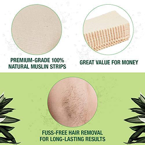 Clean + Easy C+E Muslin Waxing Strips, Large (leg) Muslin Strips
