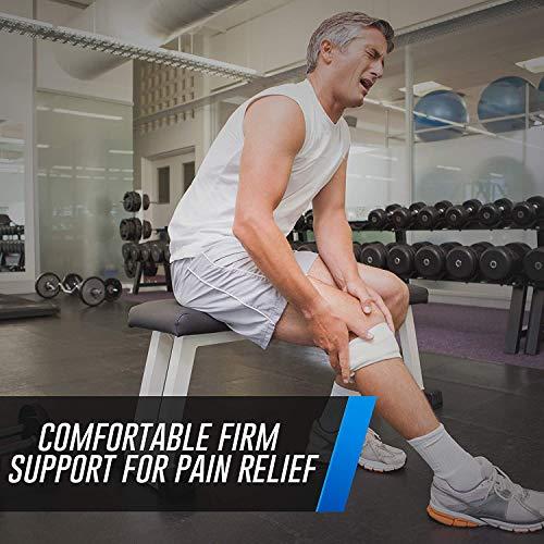 FASHNEX FASHNEX Neoprene Premium Knee Support Open Patella, Breathable Knee Cap Brace for Arthritis, Pain Relief, Sports for Men & Women - 1 Pair (Black), Free Size (Black)