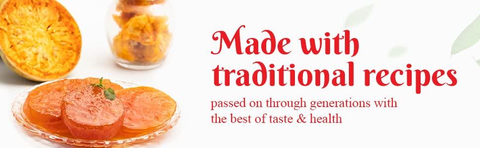 Aarohi Aarohi Pure Natural Organic Homemade Bel Fruit Ka Murabba (1 Kg)