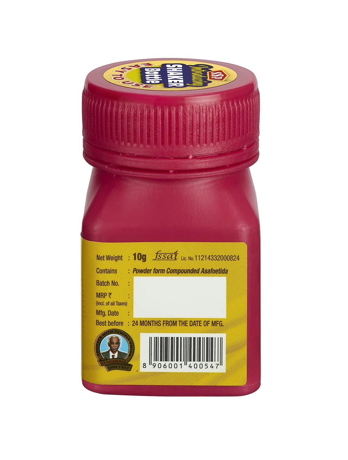SSP ASAFOETIDA SSP ASAFOETIDA Ultra Powder (HING) 10G - Strong & Smooth Flavour Hing