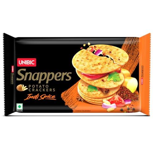 UNIBIC FOODS UNIBIC FOODS Snappers Potato Crackers - Indi Spice- 300gm