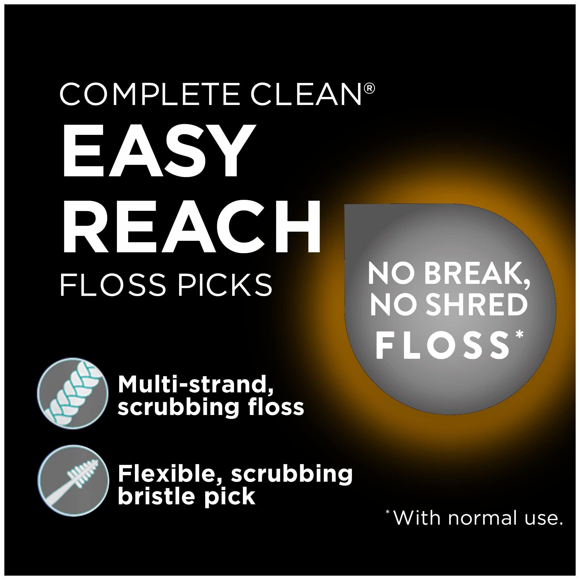 DenTek DenTek Complete Clean Easy Reach Floss Picks, 75 Count