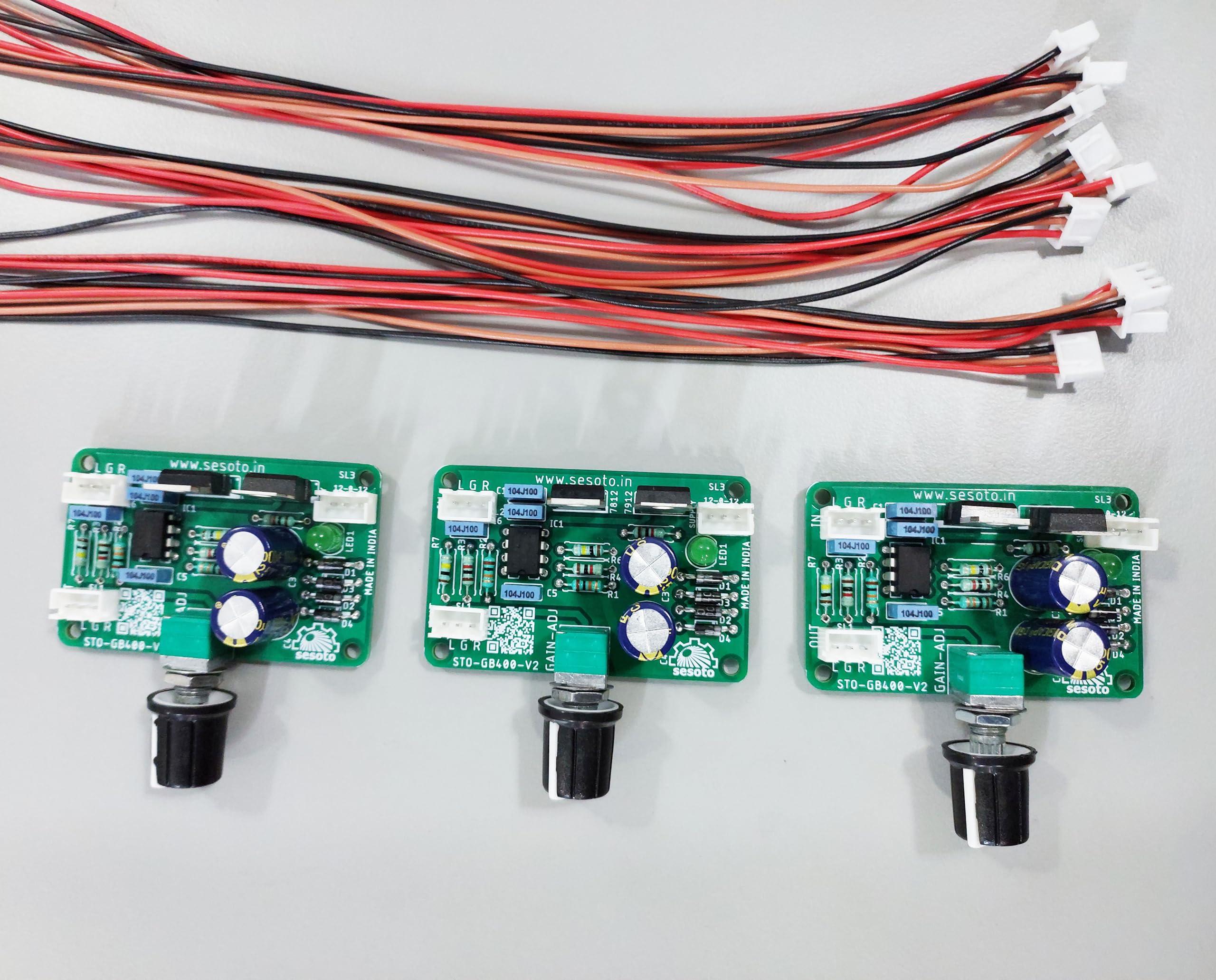 ギター S3N G2 Gain Booster Sesoto Audio Gain Booster Board(Pack of 3 sesoto - NavaFresh