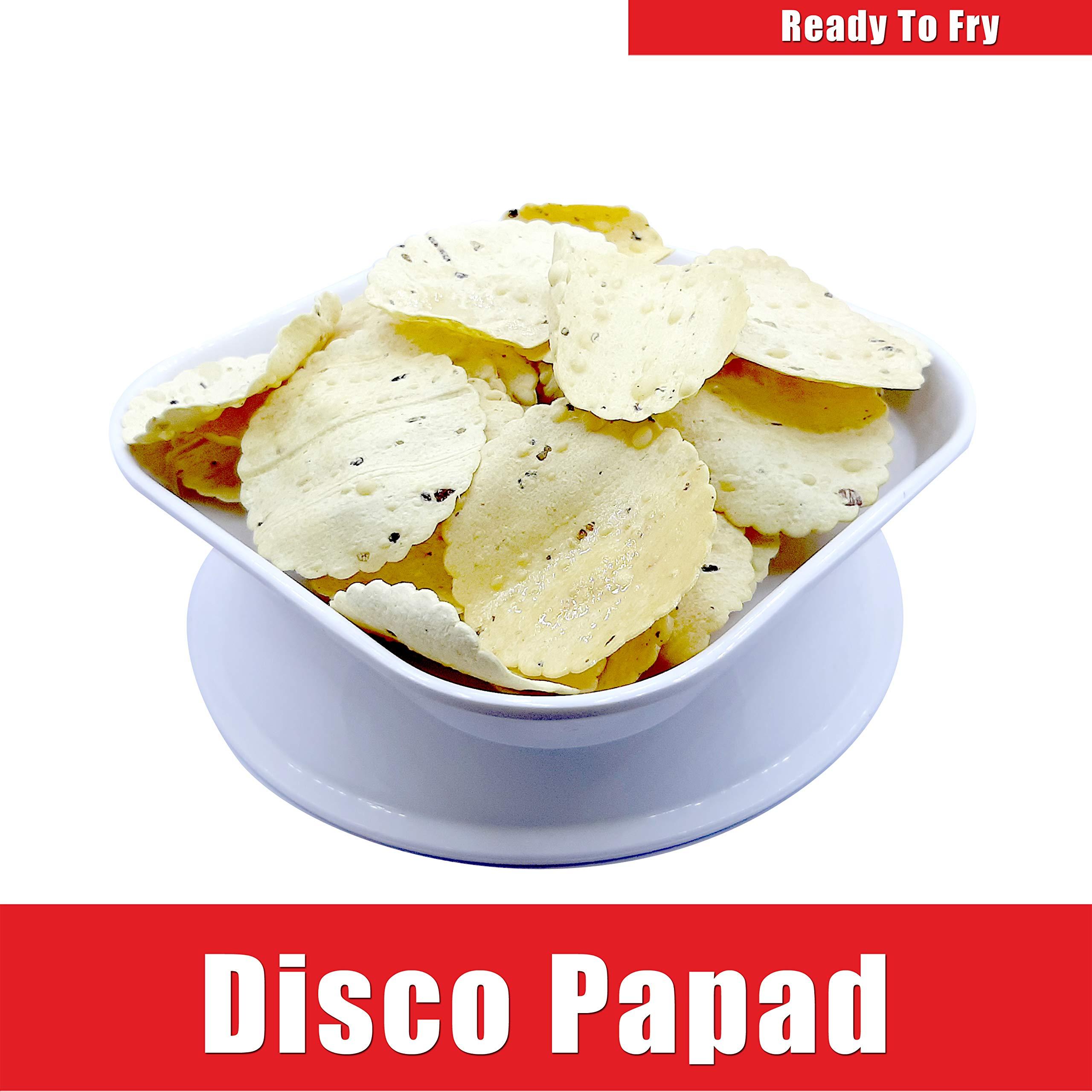 Yuvraj Food Product Yuvraj Food Product Papad Mini Disco coin size papad go for ready To Fry 1 kg pack