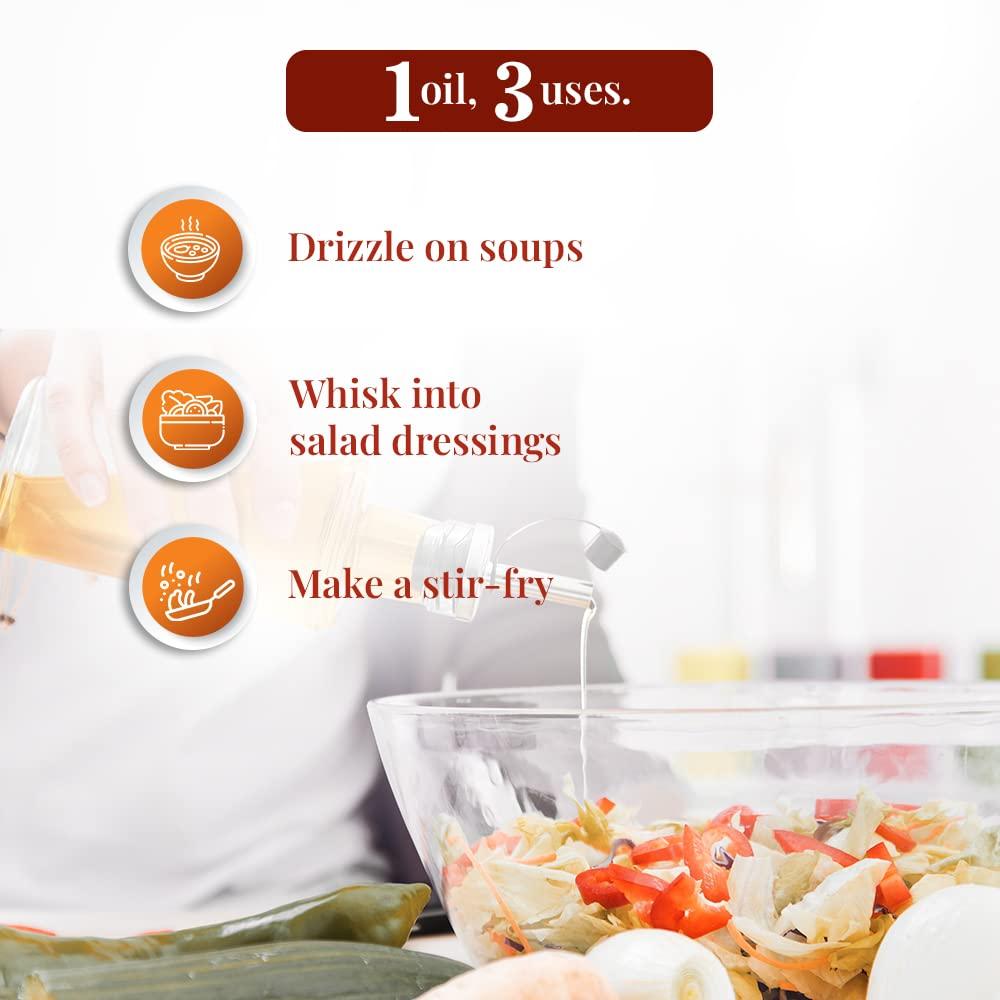 Sesoné Sesone Tosuto Premium Toasted Sesame Oil | 240ml Bottle | 100% Natural Sesame Oil for Oriental Cooking | No Additives & No Artificial Colours | Nutty Flavor, Drizzle on Soups, for Sauting and Salad Dressing