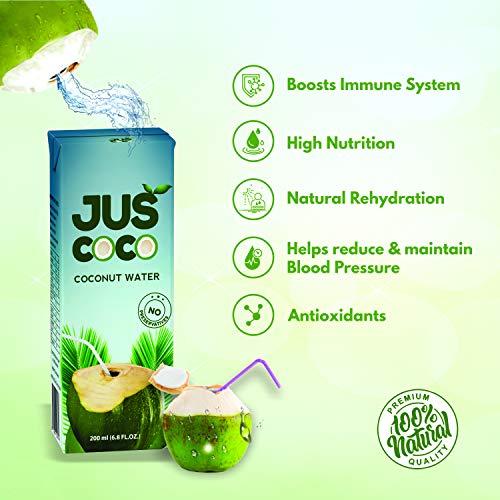 Jus Coco Jus Coco Coconut Water 200ML (Pack of 30)