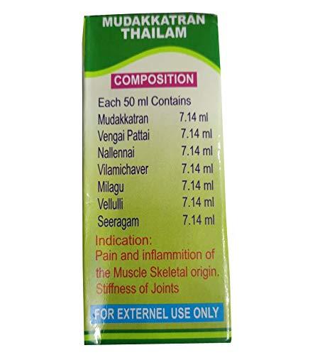 SAARA SAARA : Mudakathan Thailam 50ML 50ML (1 NO)