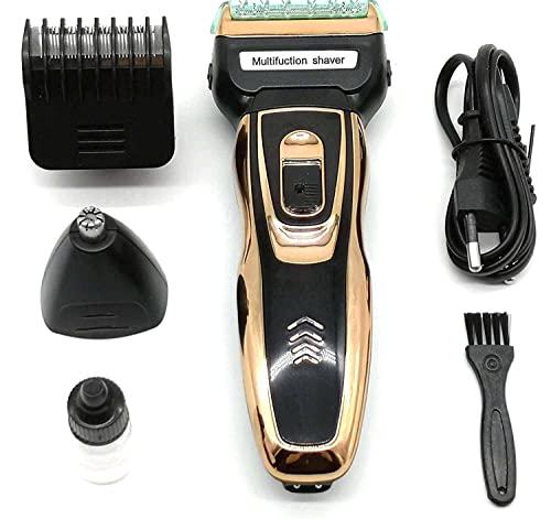 Not Applicable as it's under Generic Brand 3 in 1 Multipurpose Beard, Nose, Ear, hair trimmer & Shaver zero machine grooming kit for Men & Women (Gold, Black) Runtime: 60 min Trimmer for Men & Women