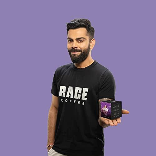RAGE COFFEE Rage Coffee - Instant Coffee Sachets | Coffee Powder | 30 Coffee Sachets | Original Coffee Blend | 100% Arabica Coffee Beans | Black Coffee On The Go