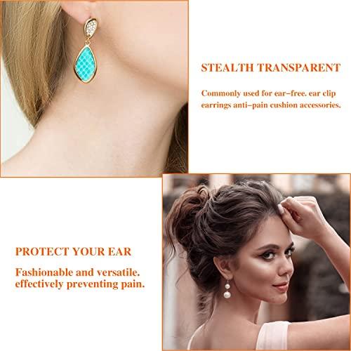 Sichumaria Earring Lobe Support Patches:Earring Support Patches Large Earrings Support Sticker Reduces Strain Ear Patches for Heavy Earrings Men Women Long Time Wear Earrings (100 Patches)