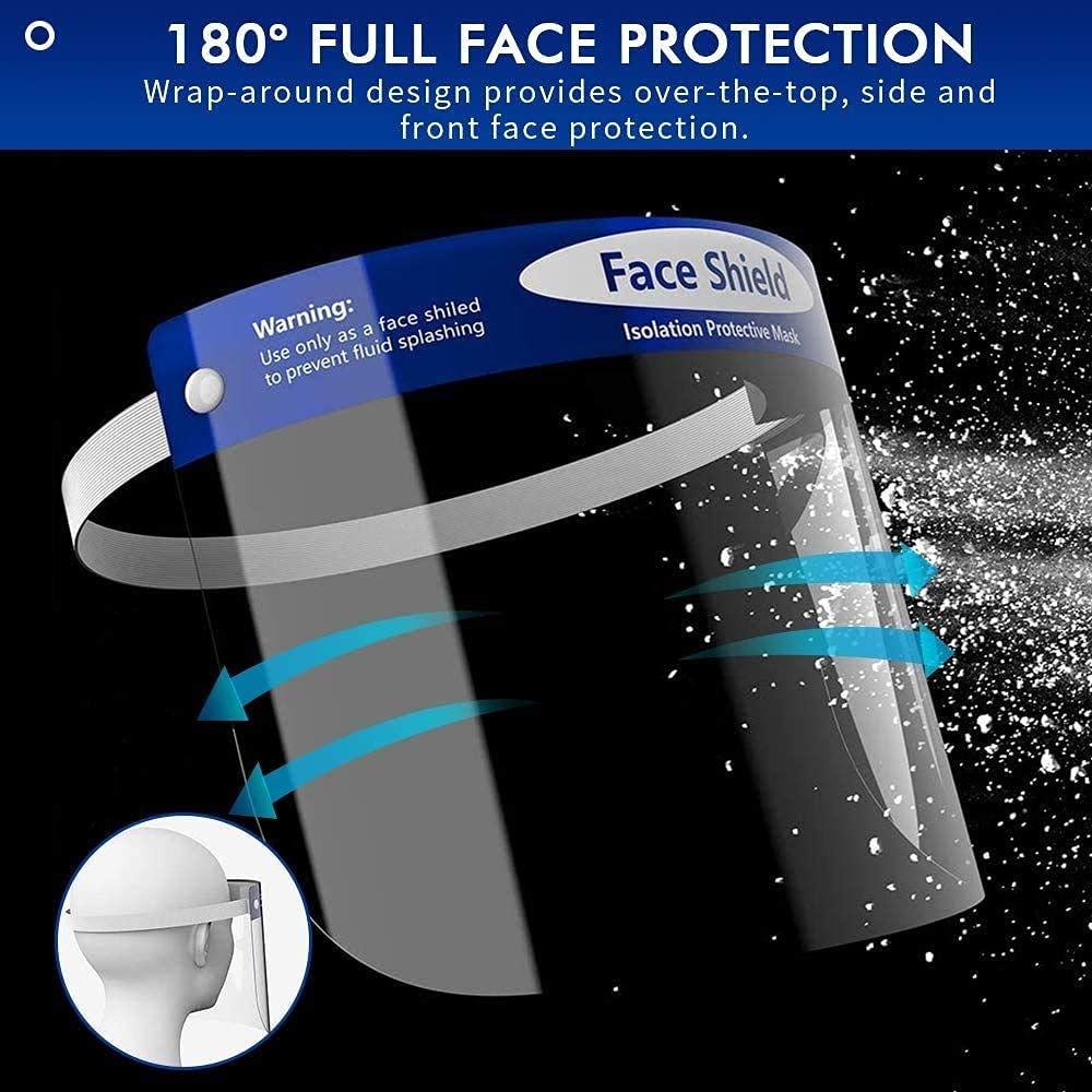 Aksmit Aksmit Disposable Face Shield With Adjustable Elastic Strap Ak-Fs-P2-2207For Mercedes Benz S300 (All Year Model),Pack Of 2