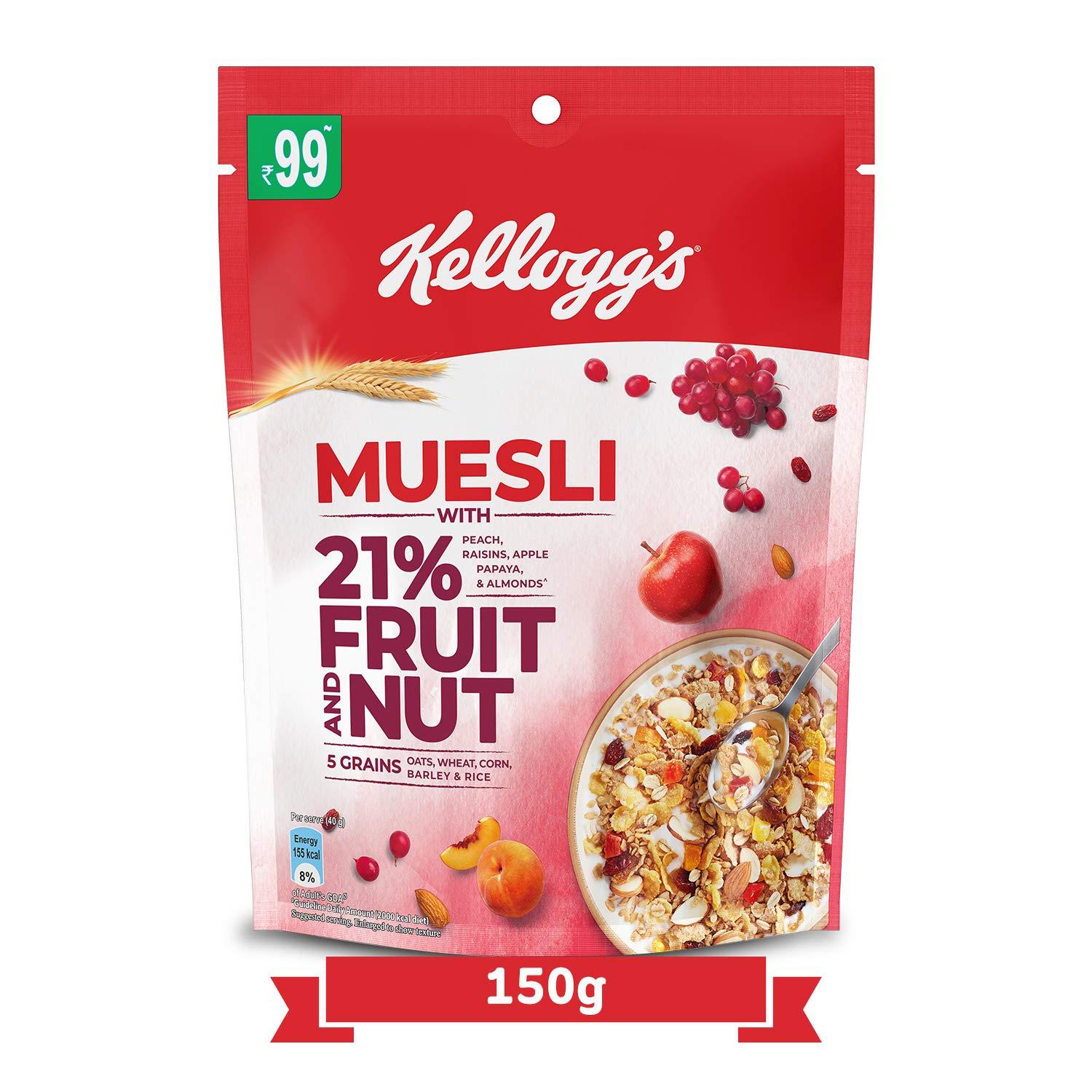 Kellogg's Kellogg's Muesli - Fruit & Nut, 160g