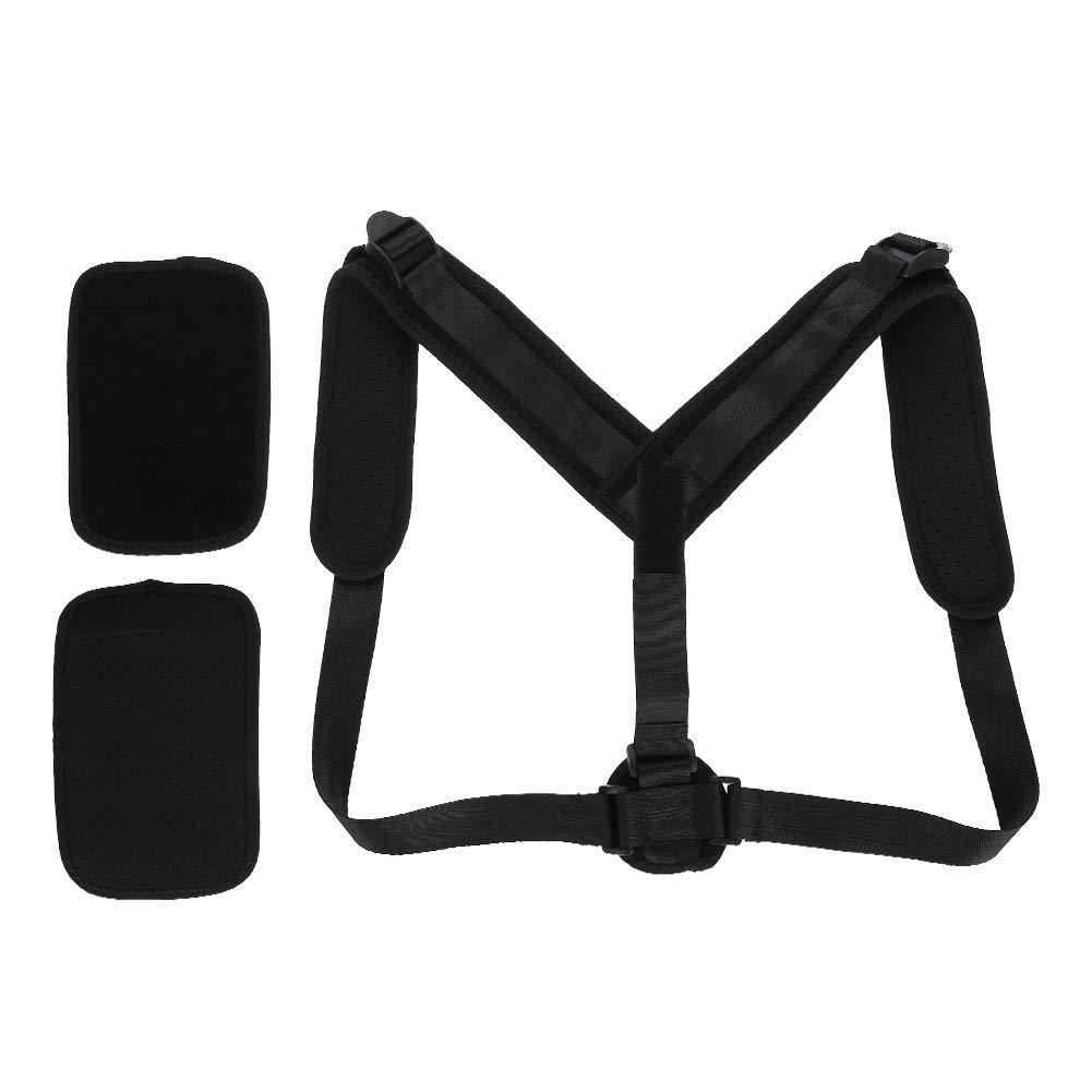 Curlin Back Posture Support Corrector, Adjustable Back Straighter Posture Corrector, Back Corrector for Men Kyphosis Correct Brace for Men