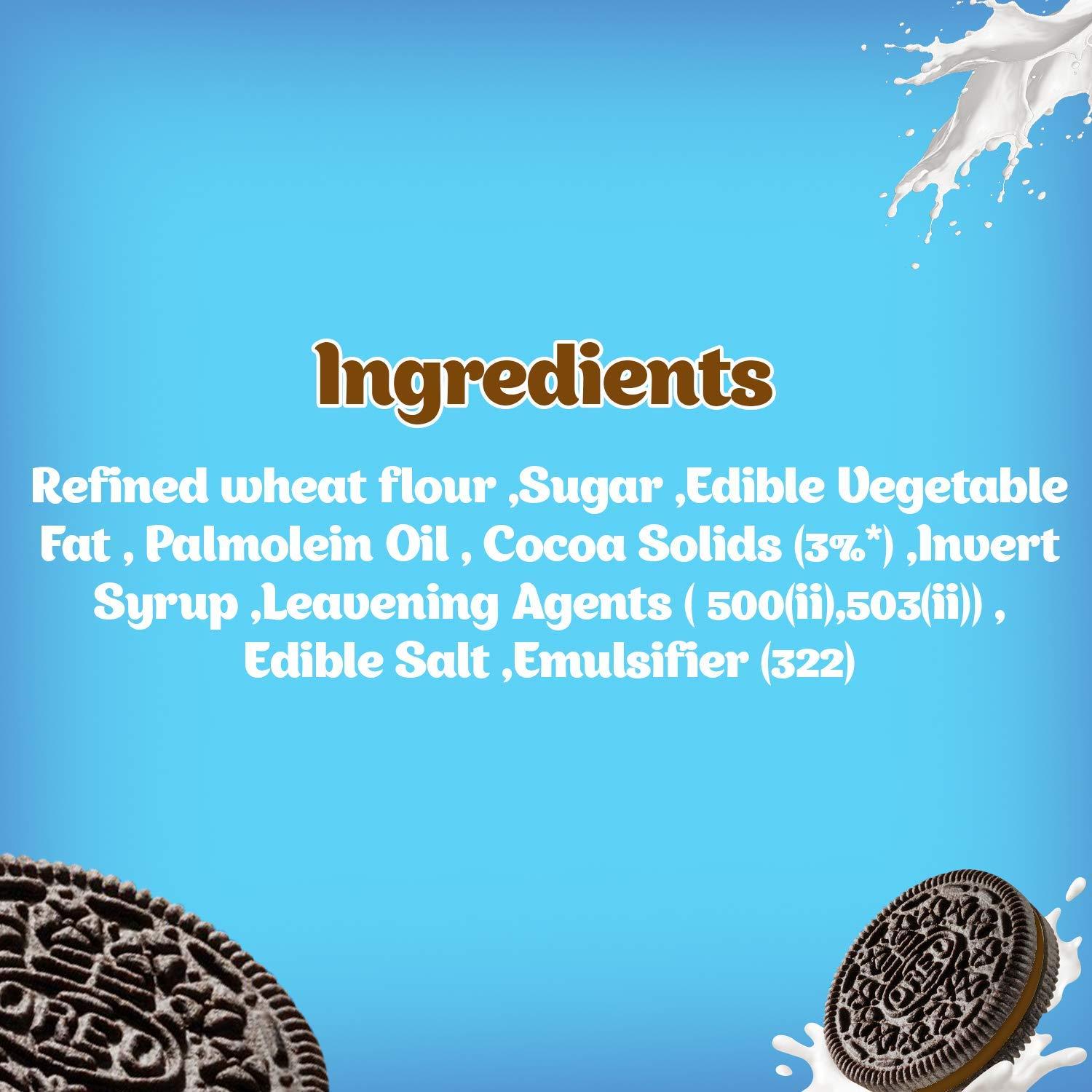 Cadbury Cadbury Oreo Chocolate Creme Biscuit, 120 g Pack - Pack of 7