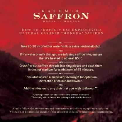 MR. KOOL Organic Natural Raw Pumpkin Seeds for Eating 100g | Organic Kashmir Saffron 1 gm Original Kesar Premium A++ Grade | 101g Combo |