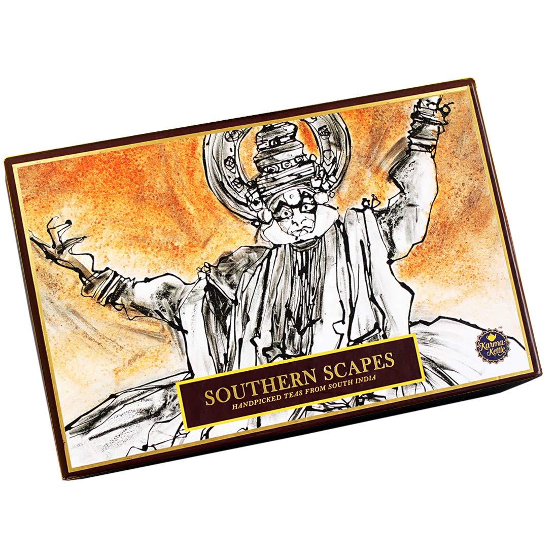 Karma Kettle Karma Kettle Southern Scapes Collection Tea Gift Box ( Premium Tea Gift Box), 120 gm