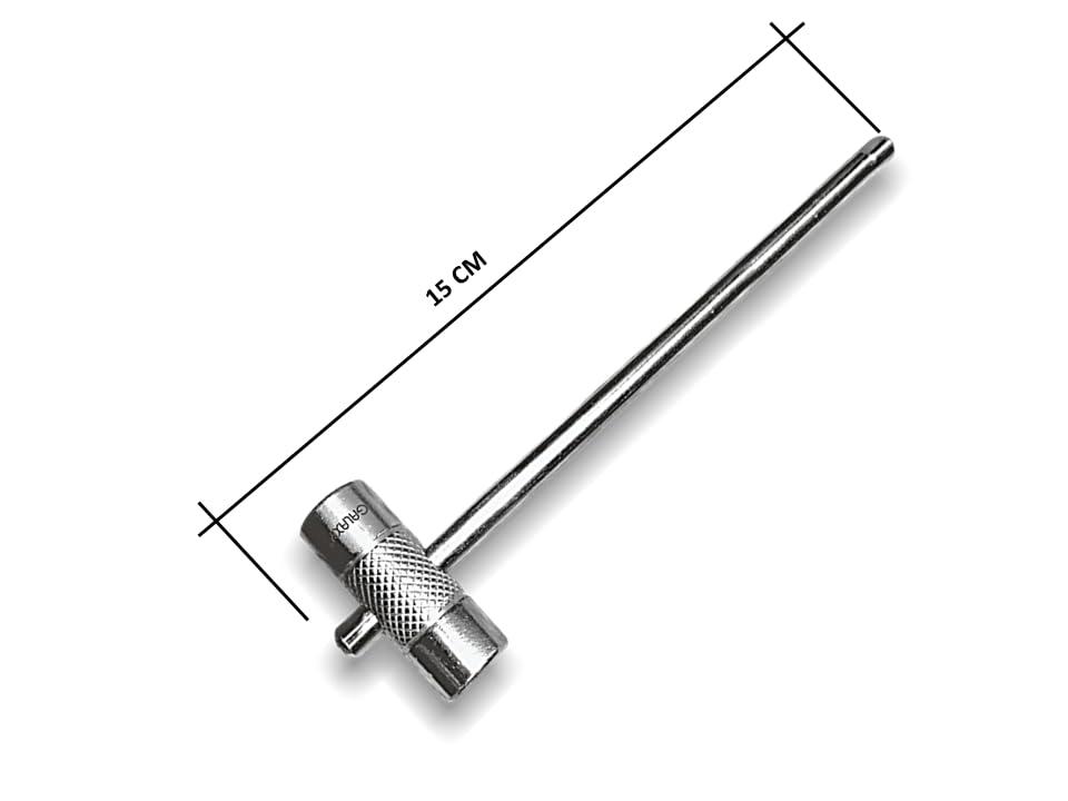 Galaxy Galaxy Two-in-One Valve Key, Gas Cylinder Key 1/4\" & 5/16\" for Oxygen & Nitrogen Cylinders