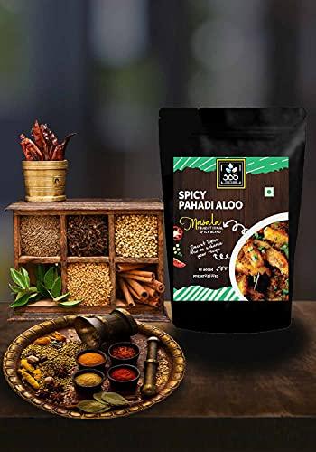 365 STORE TO DOOR 365 STORE TO DOOR Indian Spice – Spicy Pahadi Aloo Masala, 250 gm. | Homemade Powdered | for Healthy Cooking | Ready to use | All Seasonings Spices | Pure & Hygiene | Spice Mix – Pack of 1