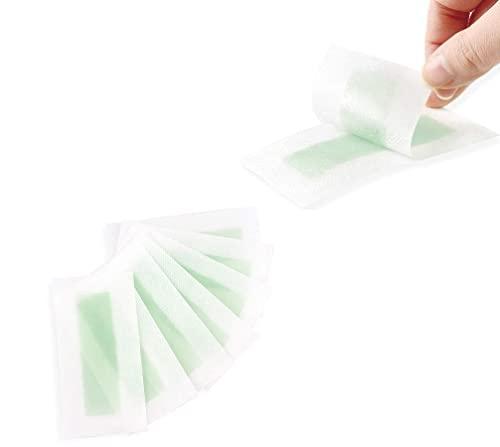 MYYNTI Myynti Women Hair Removal Waxing Strips for Eyebrows Face Upper Lip Chin Facial Wax Strips for Home Salon for Women Girls Multicolor 10 PCS