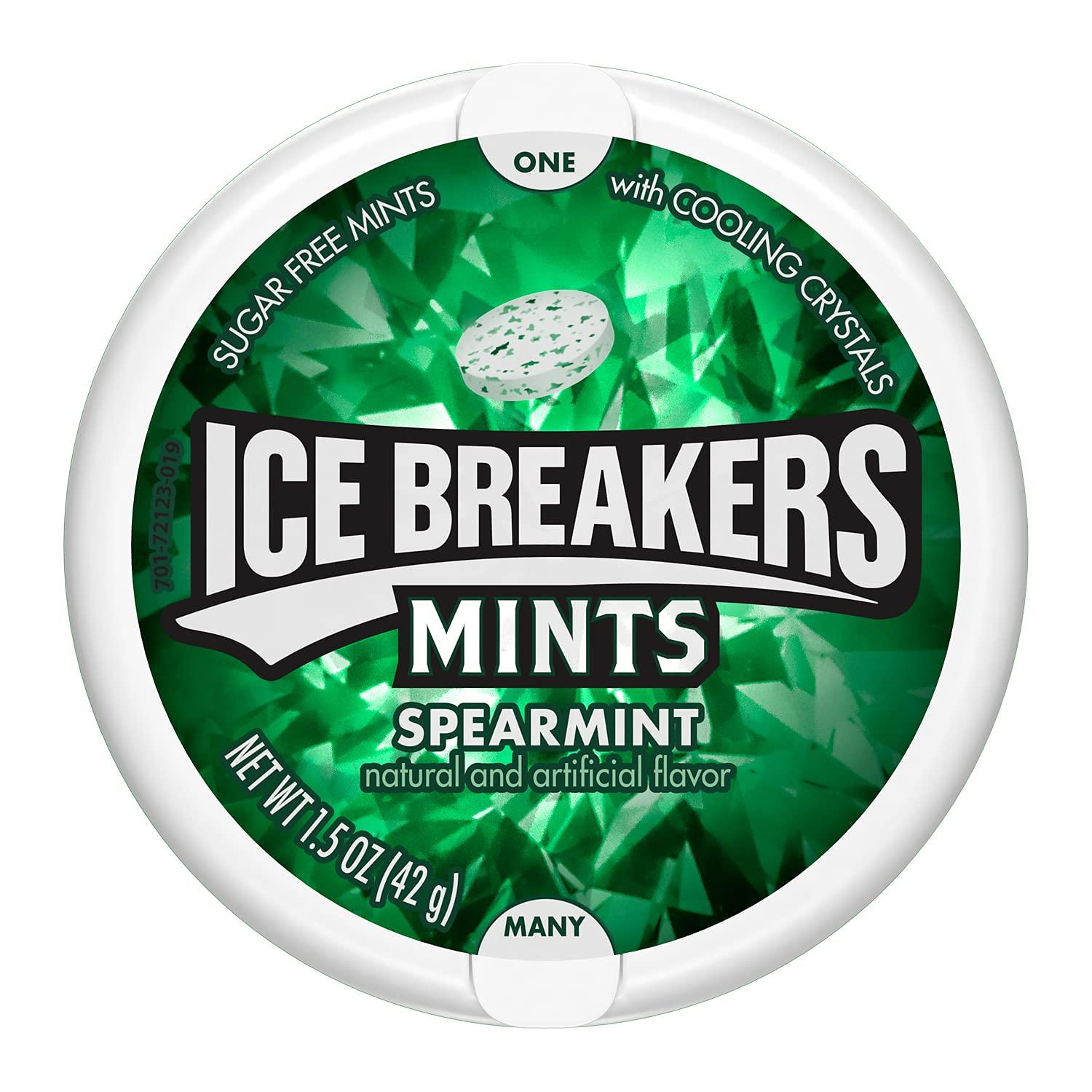Ice Breakers Ice Breakers Spearmint Sugar Free Mints, 42 g