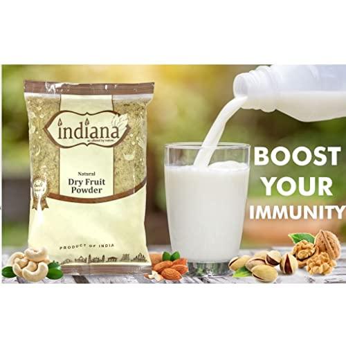 Indiana as offered by nature Indiana Dry Fruits & Nuts Powder (100% Natural) No Added Sugar or Preservatives (800gm)