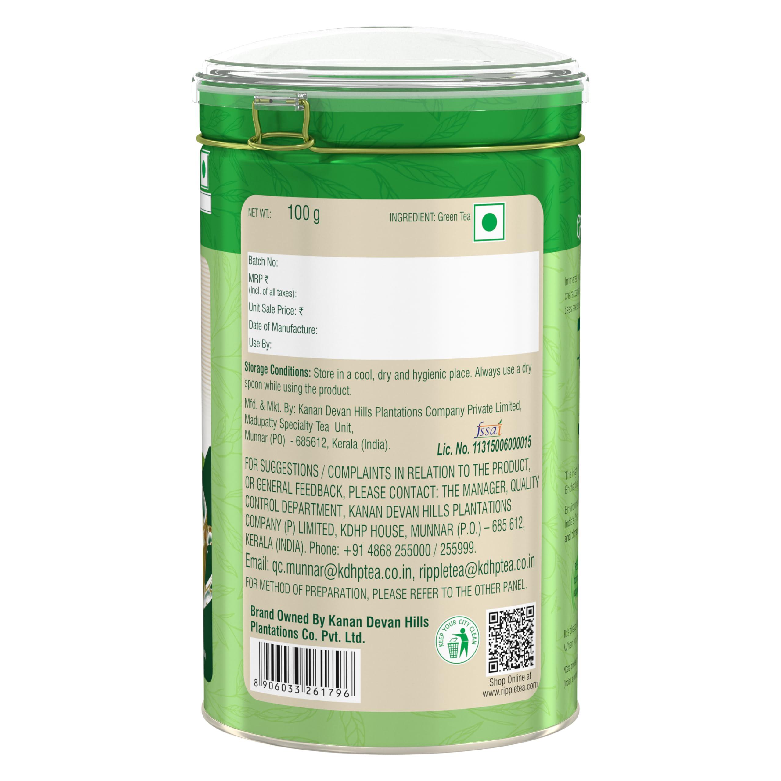 RIPPLE Ripple Classic Green Tea - 100gm