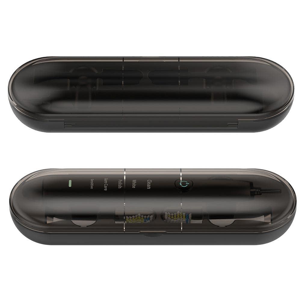 MENT MENT ABS Electric Toothbrush Charger Case for Philips Sonicare Black 1m Cable