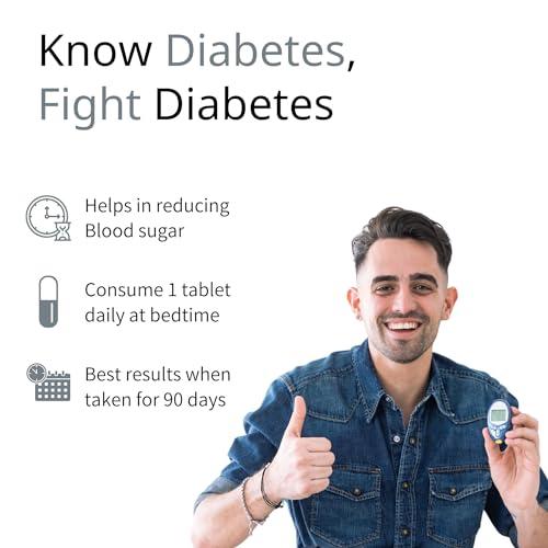 VEDALAY HOUSE OF AYURVEDA Vedalay GoBtis Ayurvedic Tablets | For Sugar Management | Diabetes Care | 1 month pack (30 tablets) | Regulated Blood Sugar Levels