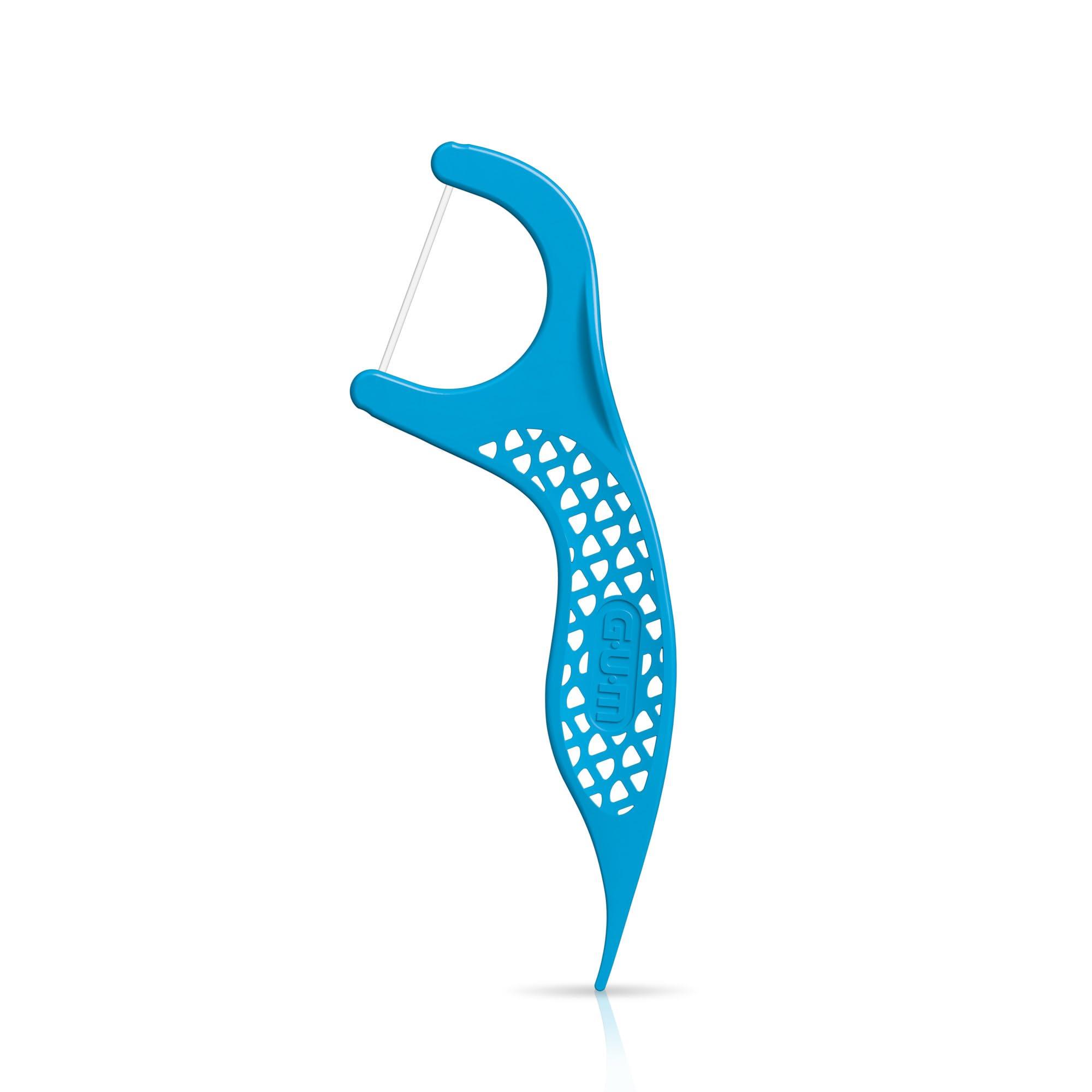 Gum Sunstar 888JC GUM Advanced Care Flossers, Fresh Mint, Vitamin E & Fluoride, 150 Count (packaging may vary)