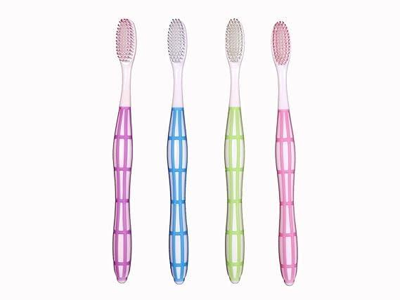 TOOTHBERRY INDIA PRIVATE LIMITED LOTUS BRUSH Flex with Soft Grade Bristles | Ultra Soft Toothbrush | (Pack of 8)
