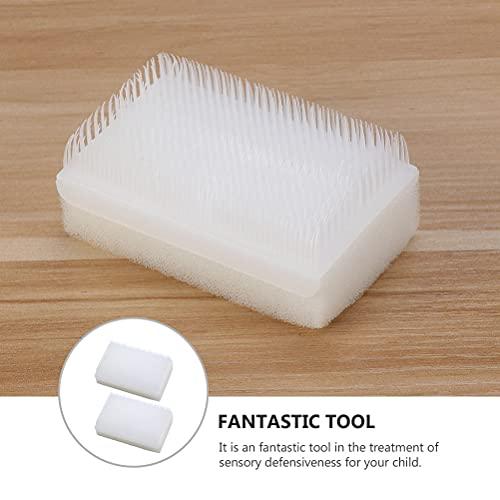 HEALLILY 2pcs Abilitations Brush Sensory Defensiveness Brush Wilbarger Therapy Brush