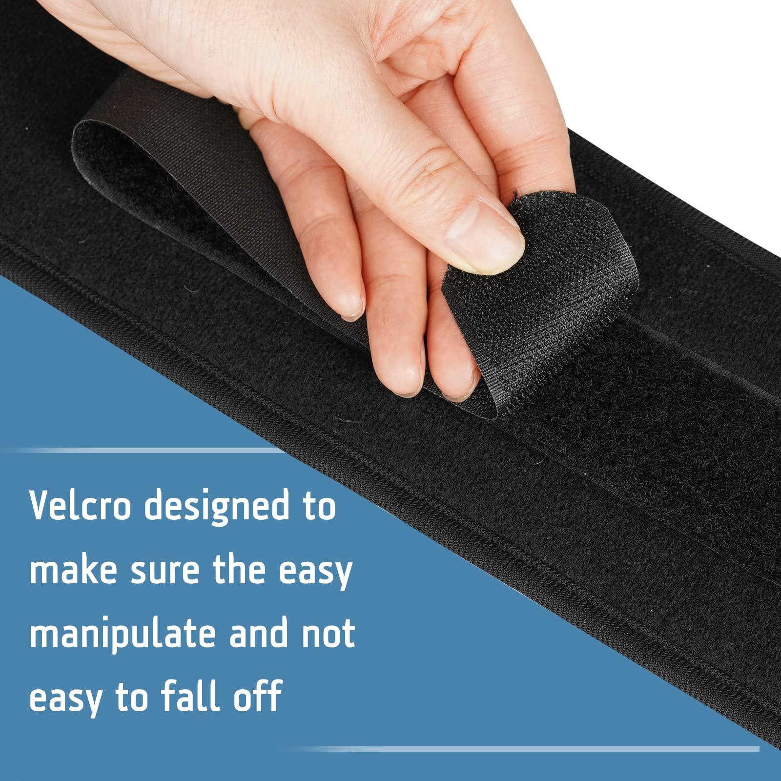 Olpchee Olpchee 1 Pair Medical Restraints Patient Hospital Bed Limb Holders for Hand or Feet Universal Constraints Control Quick Release (for Feet)