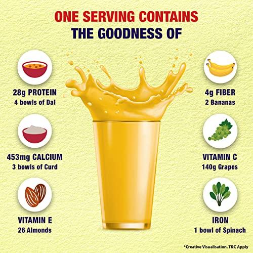 Saffola FITTIFY Gourmet Saffola FITTIFY Hi-Protein Slim Meal Replacement Shake, Alphonso Mango, 420 gm