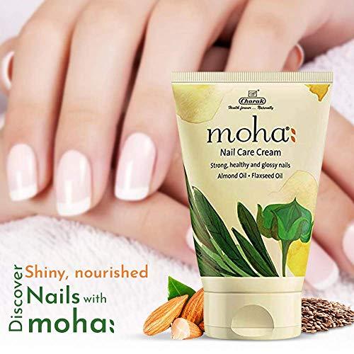 Moha: moha: Foot Cream For Rough, Dry and Cracked Heel, Feet Cream For Heel Repair With Benefits Of Aloe Vera, Papaya & Peppermint (Nail + Foot Care 100ml Each)