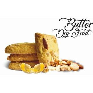 JAGGIS Jaggi Sweets Fun Time Butter Dry Fruit Cookies Box Of 450 Gram