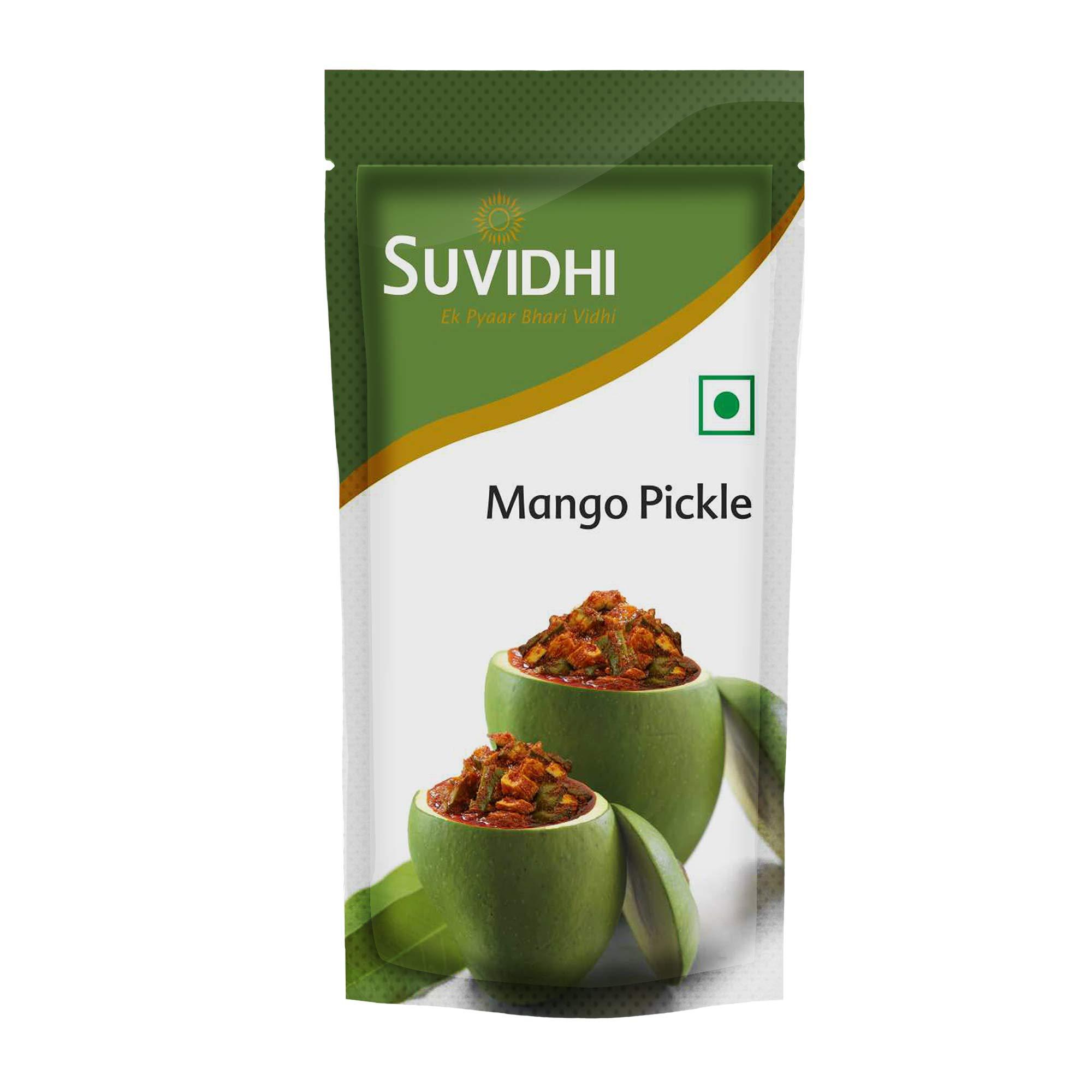 SUVIDHI SUVIDHI Mango Pickle 200gm ,Lime Pickle 200gm ,Chilli Pickle 200gm ,Lime Chilli Pickle 200gm and Mix Pickle 200gm (Pack of 2 Each and Combo of 10) in All 2 kg