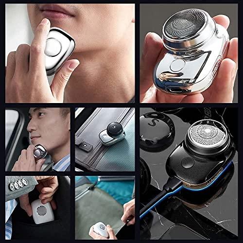 SEAHAVEN SEAHAVEN Mini Electric Shaver Fashion Waterproof Portable Pocket Shaver For Men Rechargeable Mini Beard Shaver Electric Razor