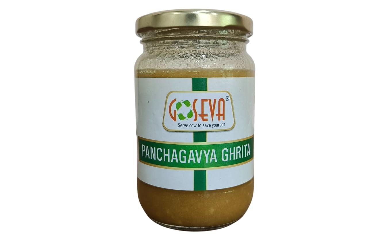 Goseva Goseva Panchagavya Ghrit 250ML - Panchgavya Ghrita , Ayur Ghee Nasya , Best Ayurvedic remedy , Ram Ban Aushadhi , medicated formulation beneficial in Psychiatric and neurological disorders