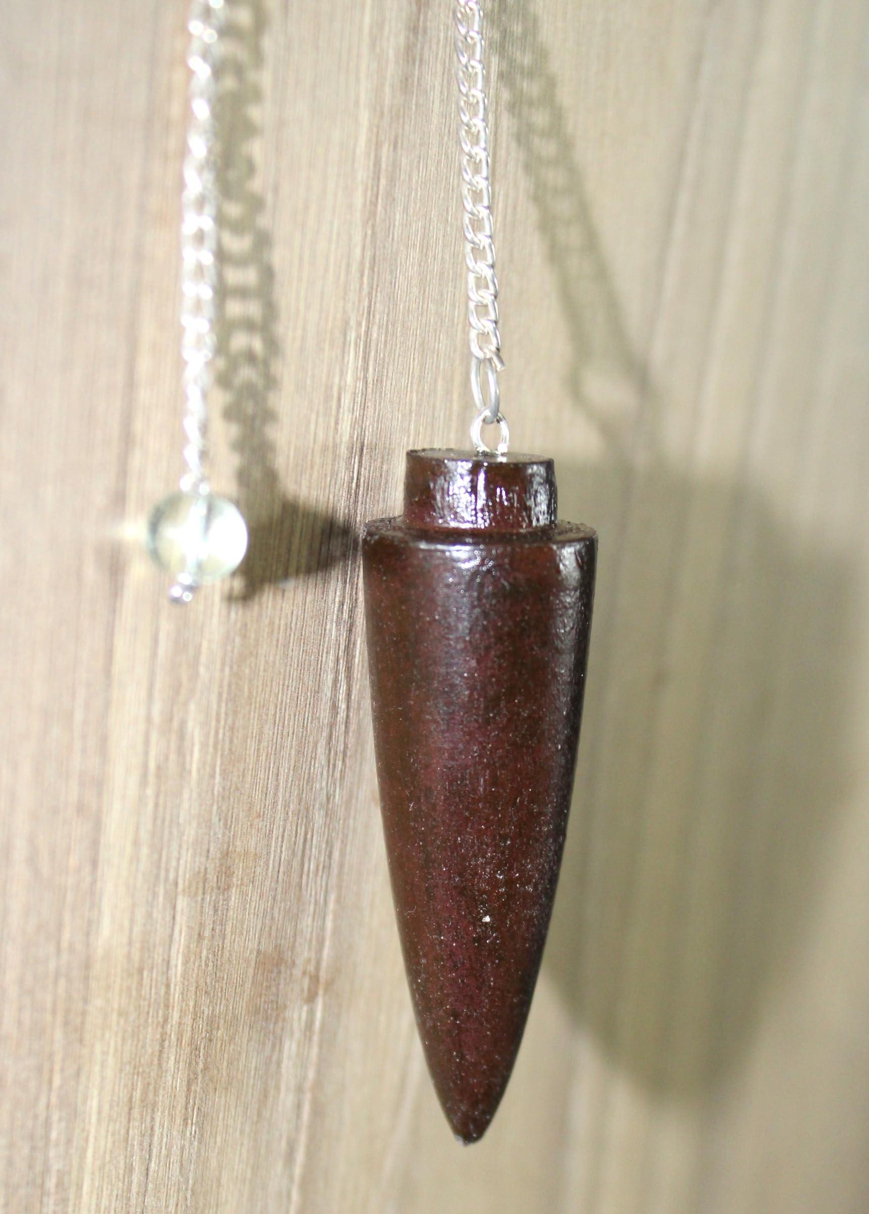 Jet International Crystal Jet Rosewood Egyptian Pendulum R-3 Jet