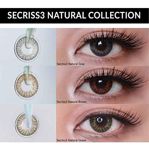 O-Lens O-LENS 1Day Secriss Natural Green - Coloured Contact Lens (Daily) - 5 Pair(10pcs) - 0.00 Plano