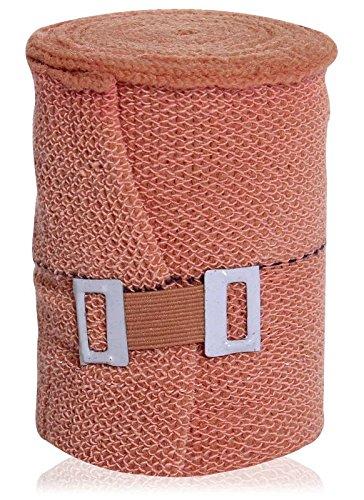 JSB BS11S Elastic Crepe Bandage with Compression Clips, Small, 6cm image-1