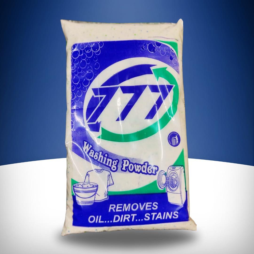 Asha 777 Detergent Washing Powder | White Detergent Powder, That Dissolves Easily & Removes Tough Stains