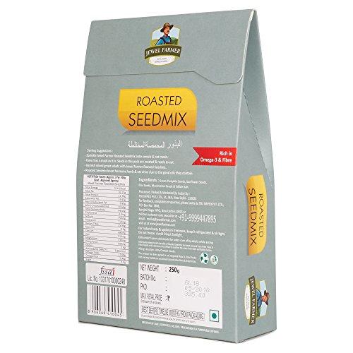 JEWEL FARMER JEWEL FARMER Roasted Seedmix Salted Superfood Mix with Pumpkin, Sunflower, Muskmelon & Flax Seeds (200g)